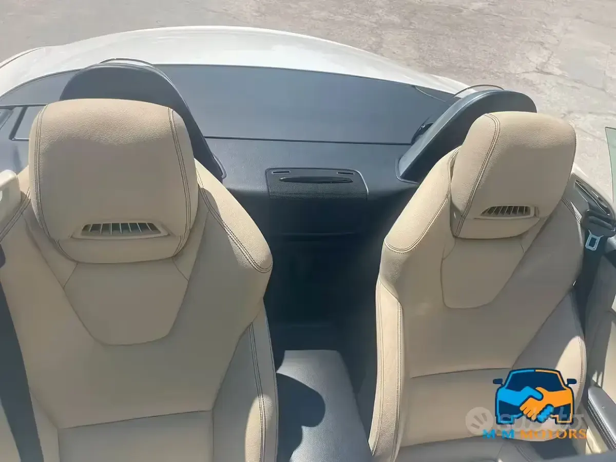 Brugt Mercedes SLK250 Premium 204 HK (150 kW) 2015 Hvid Cabriolet
