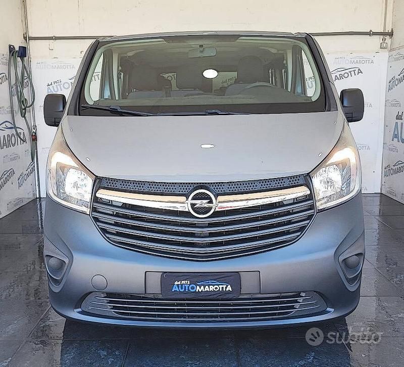Usata Opel Vivaro S 125 CV (91 kW) 2017 Grigio(met.) Monovolume
