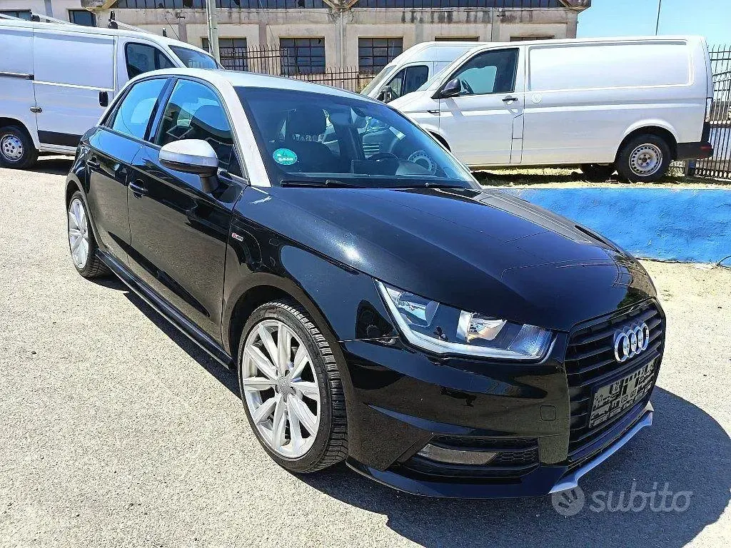 Usata Audi A1 Sport 95 CV (69 kW) 2018 Nero Berlina