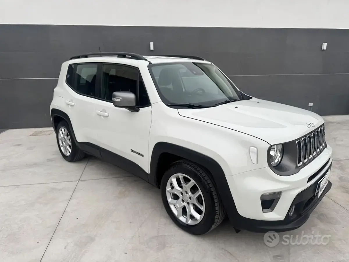 Usata Jeep Renegade Limited 120 CV (88 kW) 2019 Bianco SUV