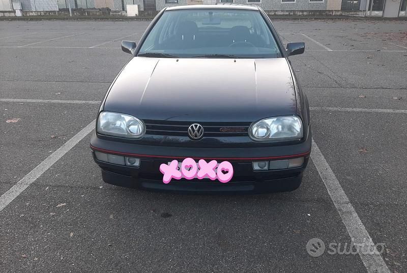 Usata VW Golf III GTI 1992 Nero Utilitaria
