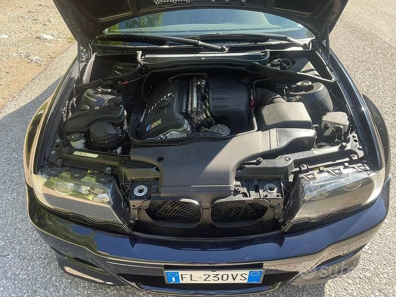 Begagnad BMW M3 Cabriolet 2002 Blå Cab