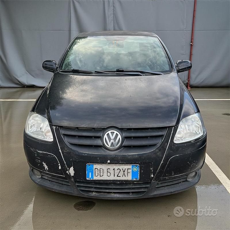 Usata VW Fox Sportline 78 CV (57 kW) 2006 Nero Utilitaria