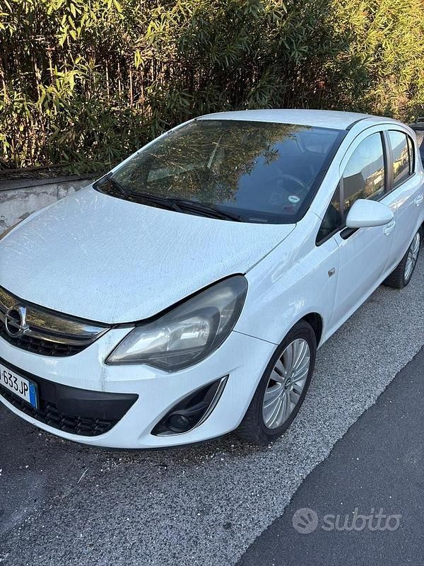 Usata Opel Corsa 2014 Bianco Utilitaria