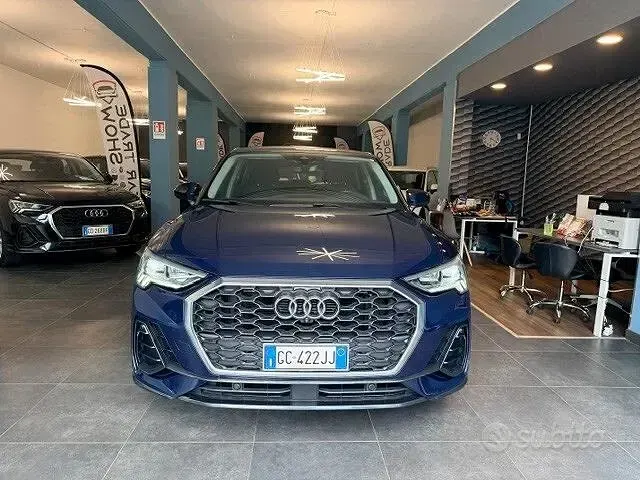 Usata Audi Q3 Sportback Business Plus 150 CV (110 kW) 2020 Blu SUV