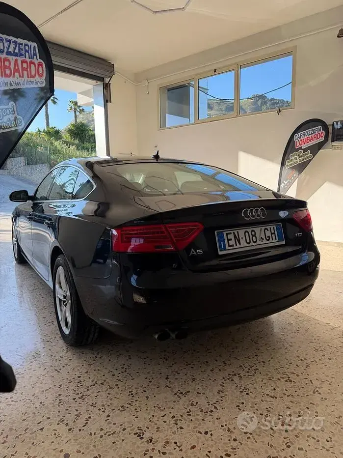 Usata Audi A5 177 CV (130 kW) 2012 Nero Coupé