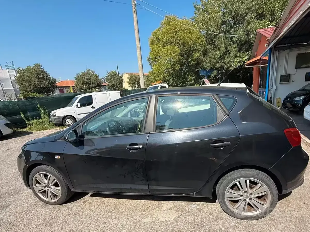 Usata Seat Ibiza Style 80 CV (58 kW) 2009 Nero Berlina