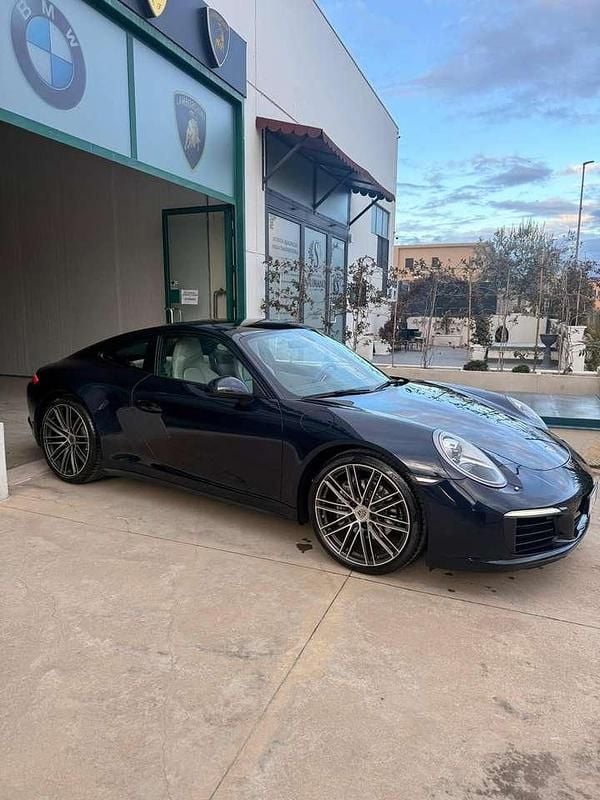 Usata Porsche 911 Carrera 4 370 CV (272 kW) 2018 Blu/azzurro Coupé