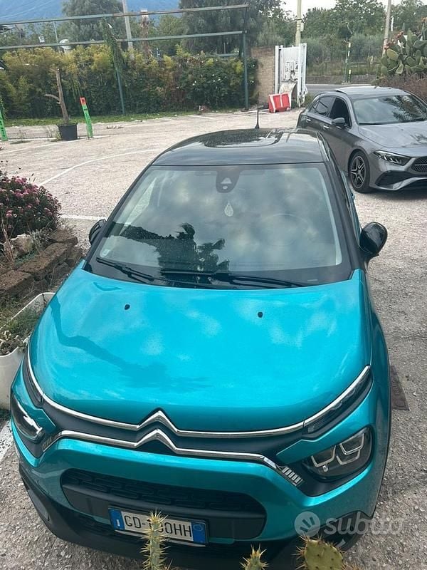 Usata Citroën C3 110 CV (80 kW) 2021 Verde Utilitaria