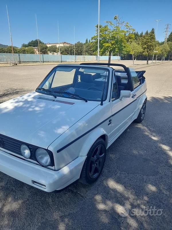 Usata VW Golf Cabriolet 1991 Bianco Cabrio