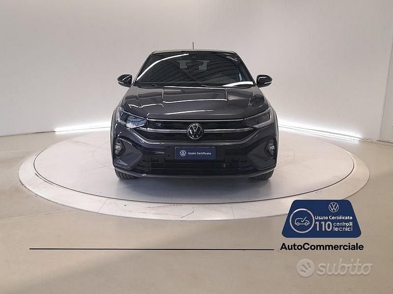 Usata VW Taigo R-line 110 CV (80 kW) 2022 Grigio scuro SUV