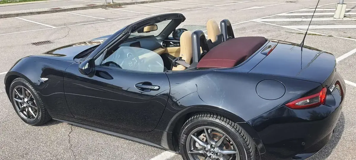 Gebraucht Mazda MX5 Edition 131 PS (96 kW) 2018 Schwarz Cabrio