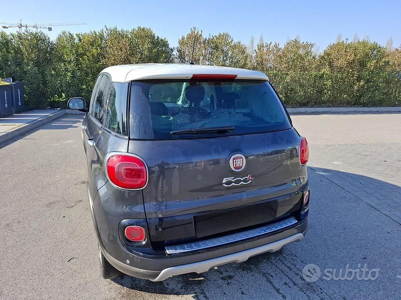 Usata Fiat 500L Trekking 120 CV (88 kW) 2015 Grigio Monovolume