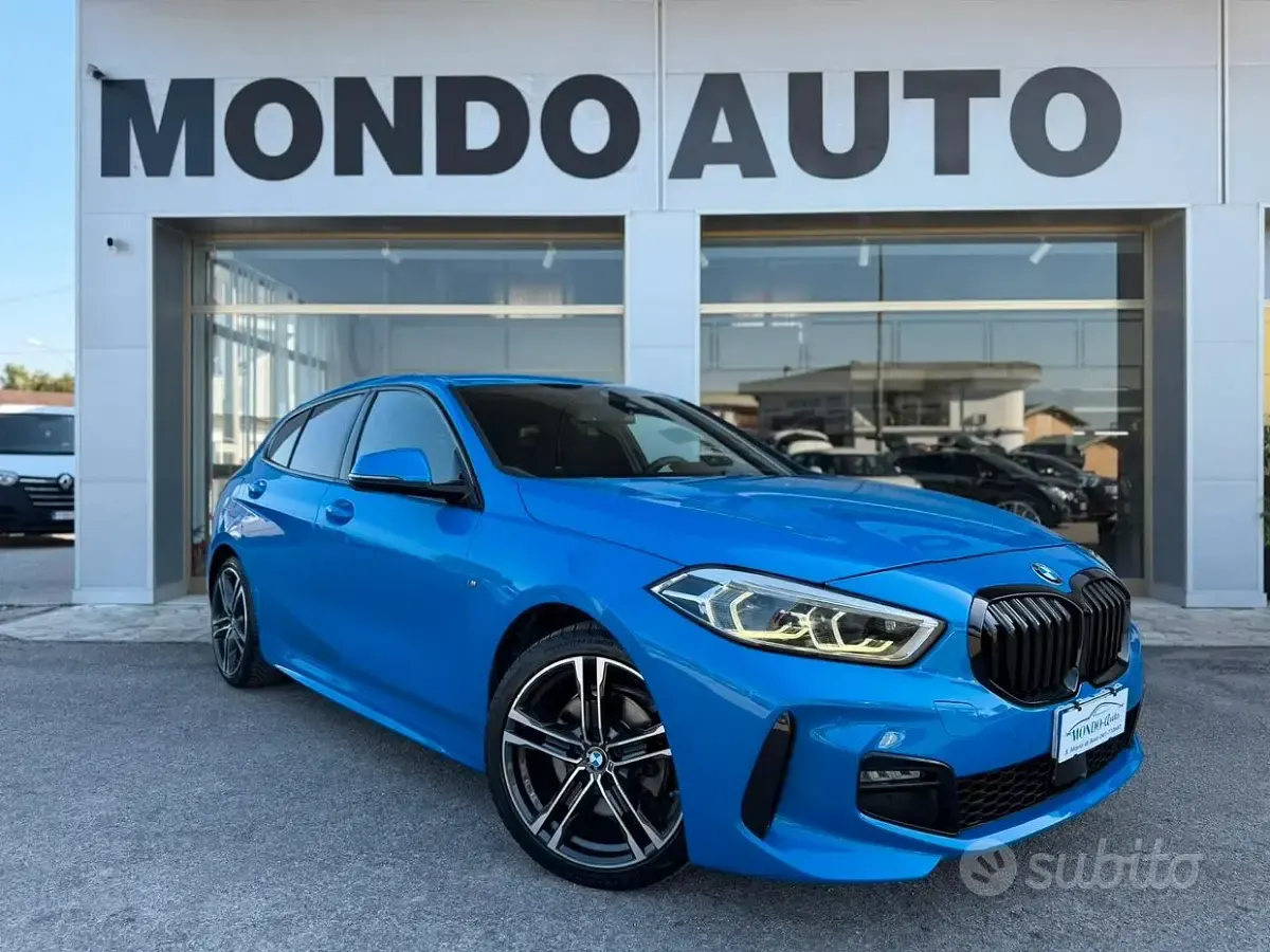 Usata BMW 116 M Sport 116 CV (85 kW) 2020 Blu Utilitaria