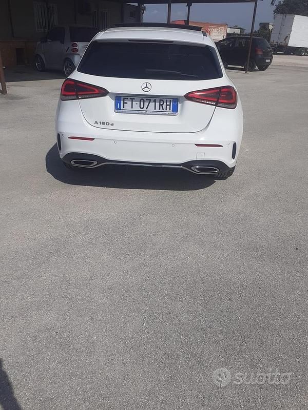 Usata Mercedes A180 Premium 2018 Bianco Berlina