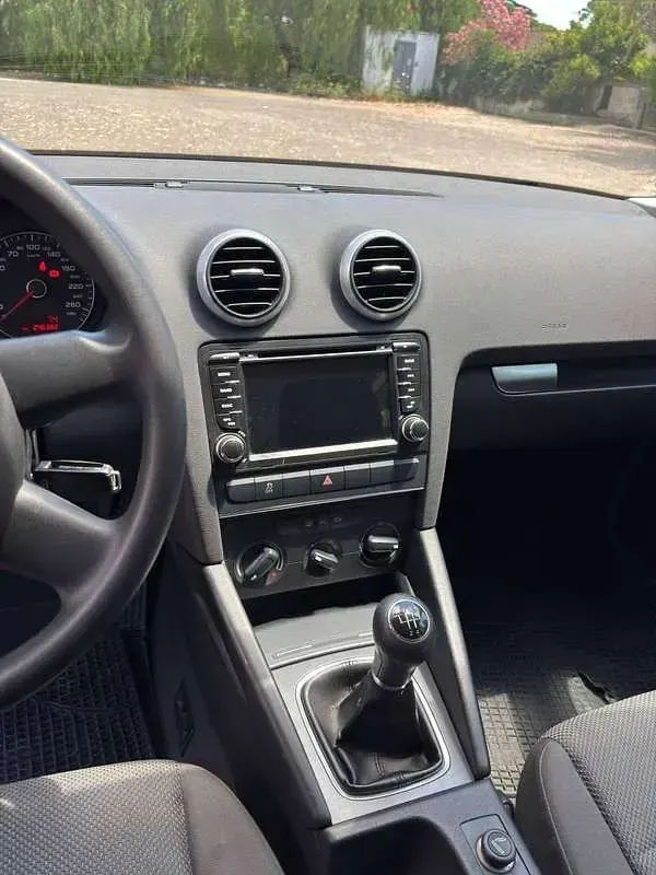 Usata Audi A3 Ambition 90 CV (66 kW) 2010 Nero Utilitaria
