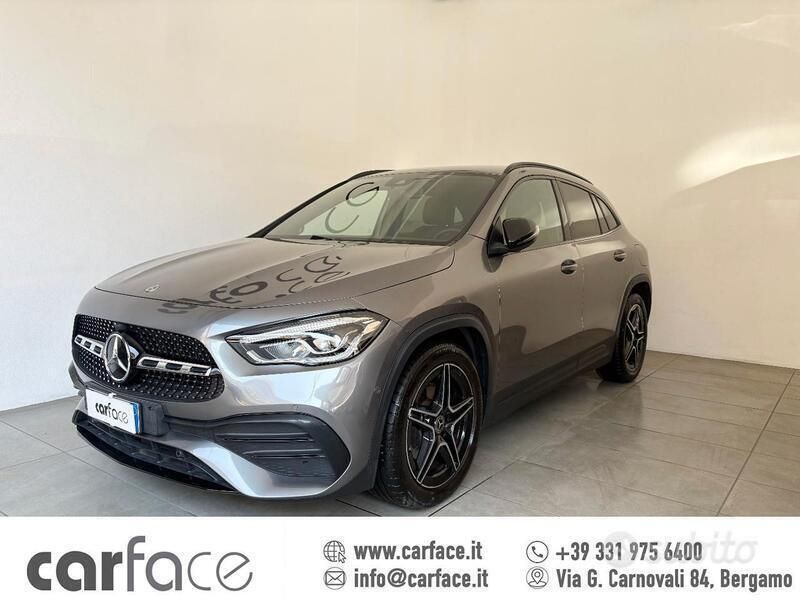 Grigio metallizzato Usata 2021 Mercedes GLA200 AMG SUV | 33.400 € (Buon prezzo) - Immagine 1/4
