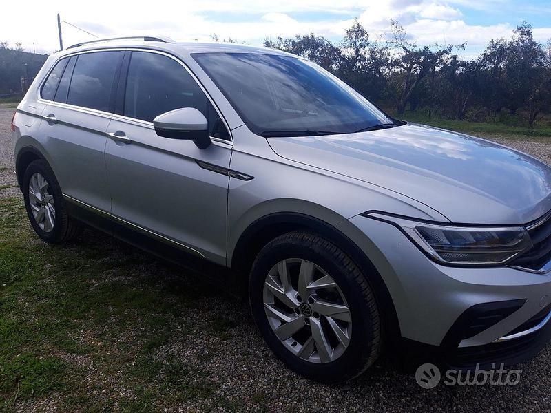 Usata VW Tiguan 122 CV (89 kW) 2021 Grigio SUV