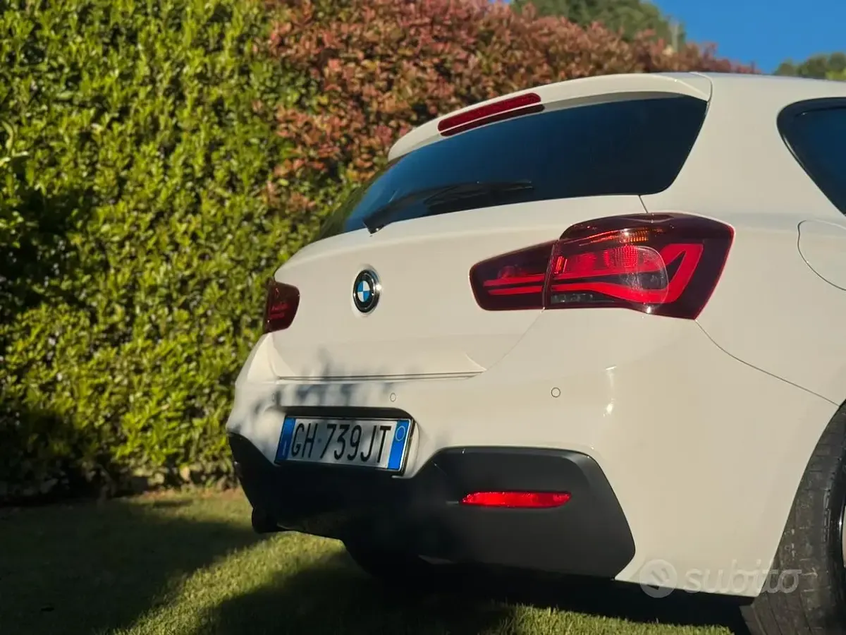 Usata BMW 118 M Sport 136 CV (100 kW) 2018 Bianco Utilitaria