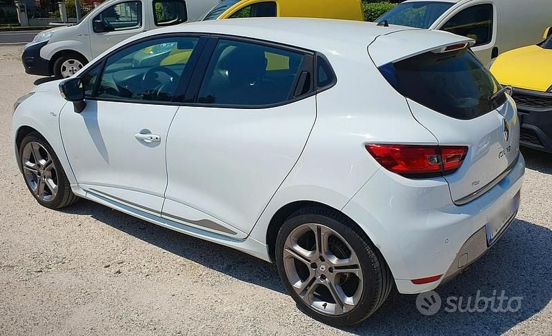 Usata Renault Clio IV GT 120 CV (88 kW) 2016 Bianco Berlina