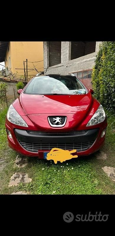 Rosso Usata 2008 Peugeot 308 SW Station wagon | 5000 € - Immagine 1/4