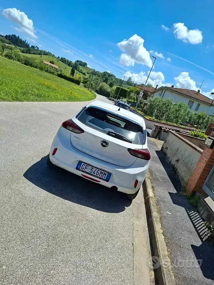 Usata Opel Corsa 75 CV (55 kW) 2021 Bianco Utilitaria