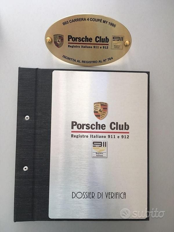 Usata Porsche 911 Carrera 4 286 CV (210 kW) 1995 Blu Coupé