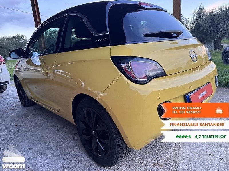 Usata Opel Adam Glam 90 CV (66 kW) 2016 Giallo Utilitaria