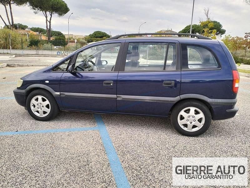Blu/azzurro Usata 2002 Opel Zafira Elegance Tre volumi | 1900 € - Immagine 1/4