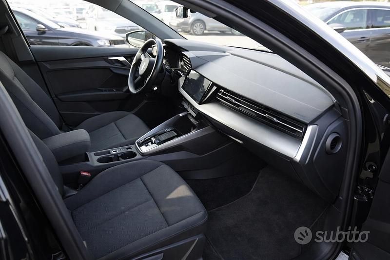 Usata Audi A3 Advanced Plus 150 CV (110 kW) 2022 Nero Berlina