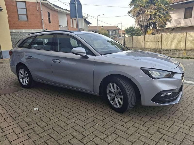 Usata Seat Leon 150 CV (110 kW) 2022 Argento Station wagon