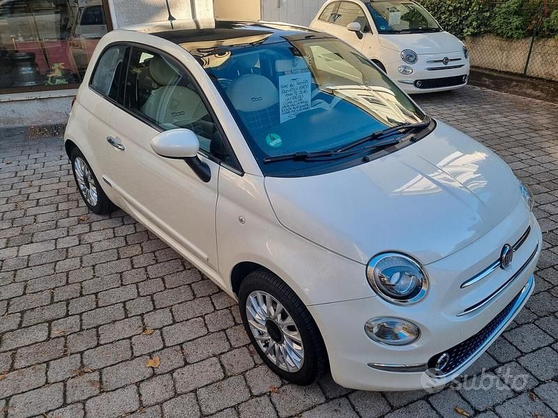Usata Fiat 500 Lounge 69 CV (50 kW) 2016 Bianco Berlina
