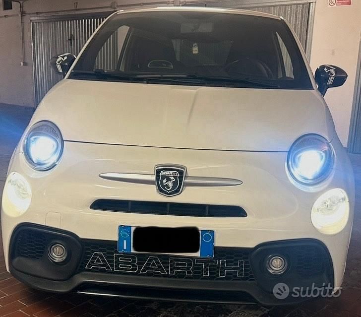 Usata Abarth 595 145 CV (106 kW) 2016 Bianco Utilitaria