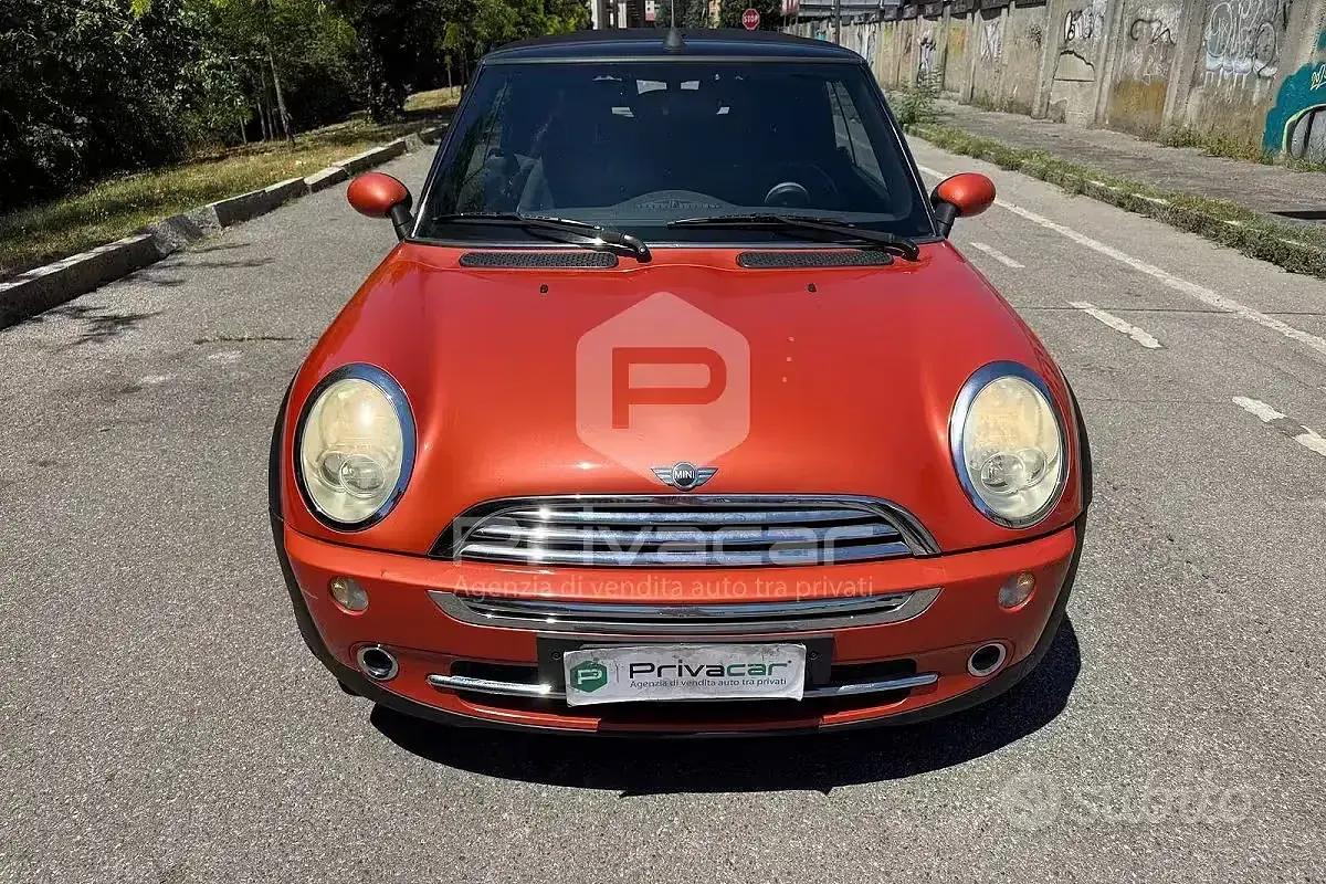 Usata Mini Cooper Cabriolet 116 CV (85 kW) 2006 Rosso Cabrio