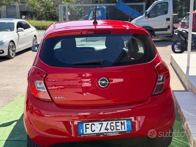 Usata Opel Karl Innovation 75 CV (55 kW) 2016 Rosso Utilitaria
