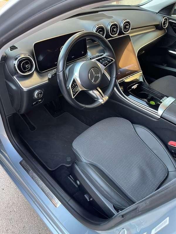 Usata Mercedes C220 Premium 200 CV (147 kW) 2021 Argento Berlina