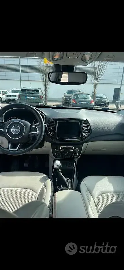 Usata Jeep Compass 120 CV (88 kW) 2019 Bianco SUV