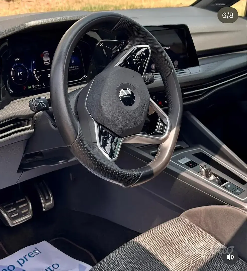 Begagnad VW Golf VIII GTD 200 HK (147 kW) 2021 Grå Sedan