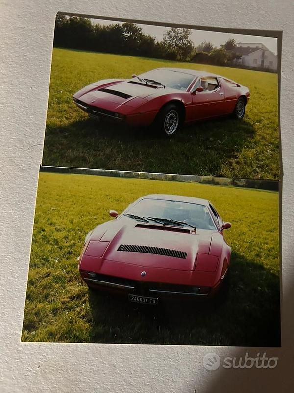 Usata Maserati Merak 1970 Rosso Coupé