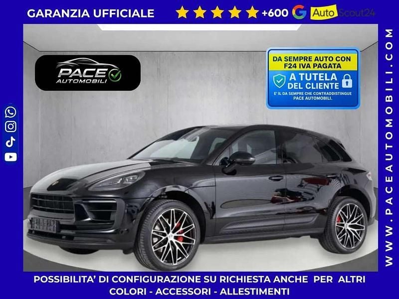 Usata Porsche Macan S Sport 381 CV (280 kW) 2023 Nero metallizzato SUV