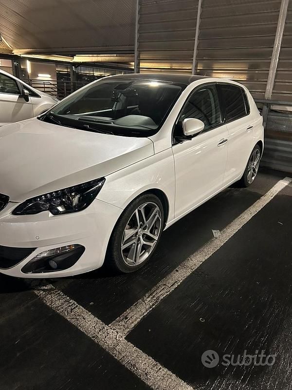 Usata Peugeot 308 120 CV (88 kW) 2015 Bianco Berlina