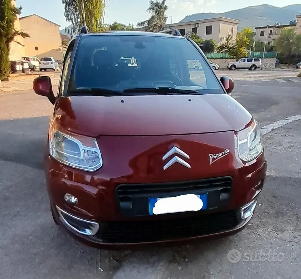 Usata Citroën C3 Picasso Exclusive 92 CV (67 kW) 2012 Rosso Monovolume