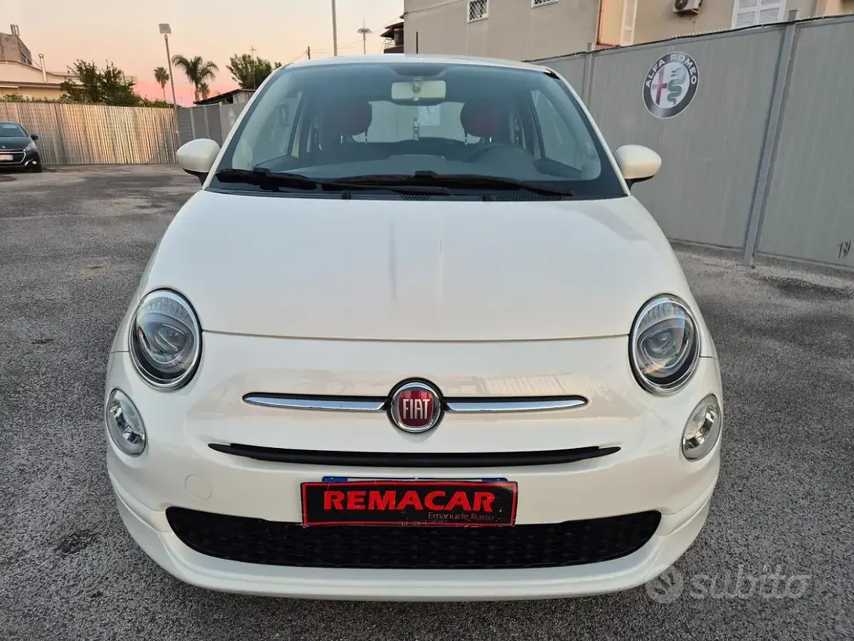 Usata Fiat 500 95 CV (69 kW) 2016 Bianco Berlina