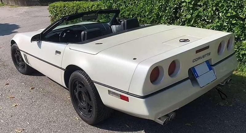Usata Chevrolet Corvette C4 247 CV (181 kW) 1990 Bianco Cabrio