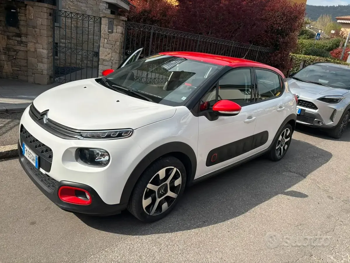 Usata Citroën C3 Shine 110 CV (80 kW) 2017 Bianco Berlina