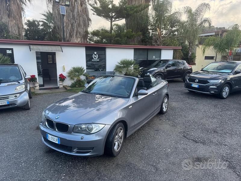 Begagnad BMW 120 Cabriolet 177 HK (130 kW) 2009 Grå Cab