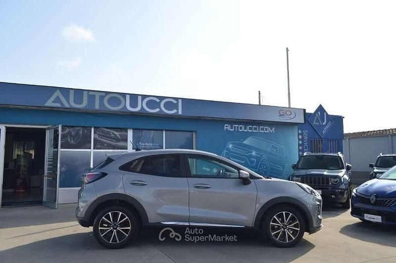 Usata Ford Puma Titanium 125 CV (91 kW) 2023 Moondust silver SUV