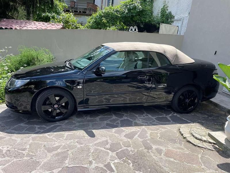 Usata Saab 9-3 Cabriolet 150 CV (110 kW) 2008 Nero Cabrio