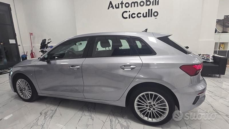 Usata Audi A3 Advanced 116 CV (85 kW) 2022 Grigio Berlina