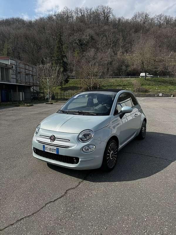 Usata Fiat 500C Connect 69 CV (50 kW) 2021 Blu/azzurro Cabrio